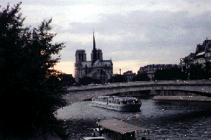 Notre Dame and the Seine