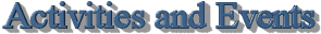 Activities and
Events